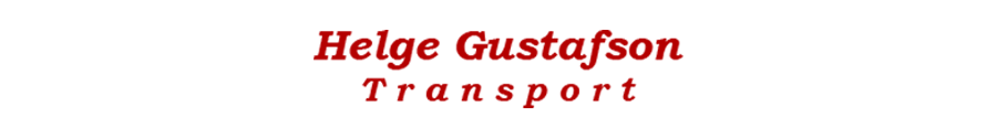 Helge Gustafson Transport